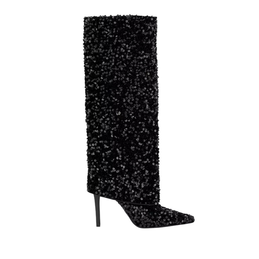NIB INC Skylar Fold Over Cuffed Knee High Boots, Created for Macy's
